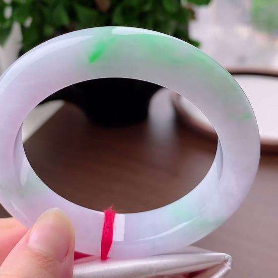 紫罗兰飘绿正装手镯